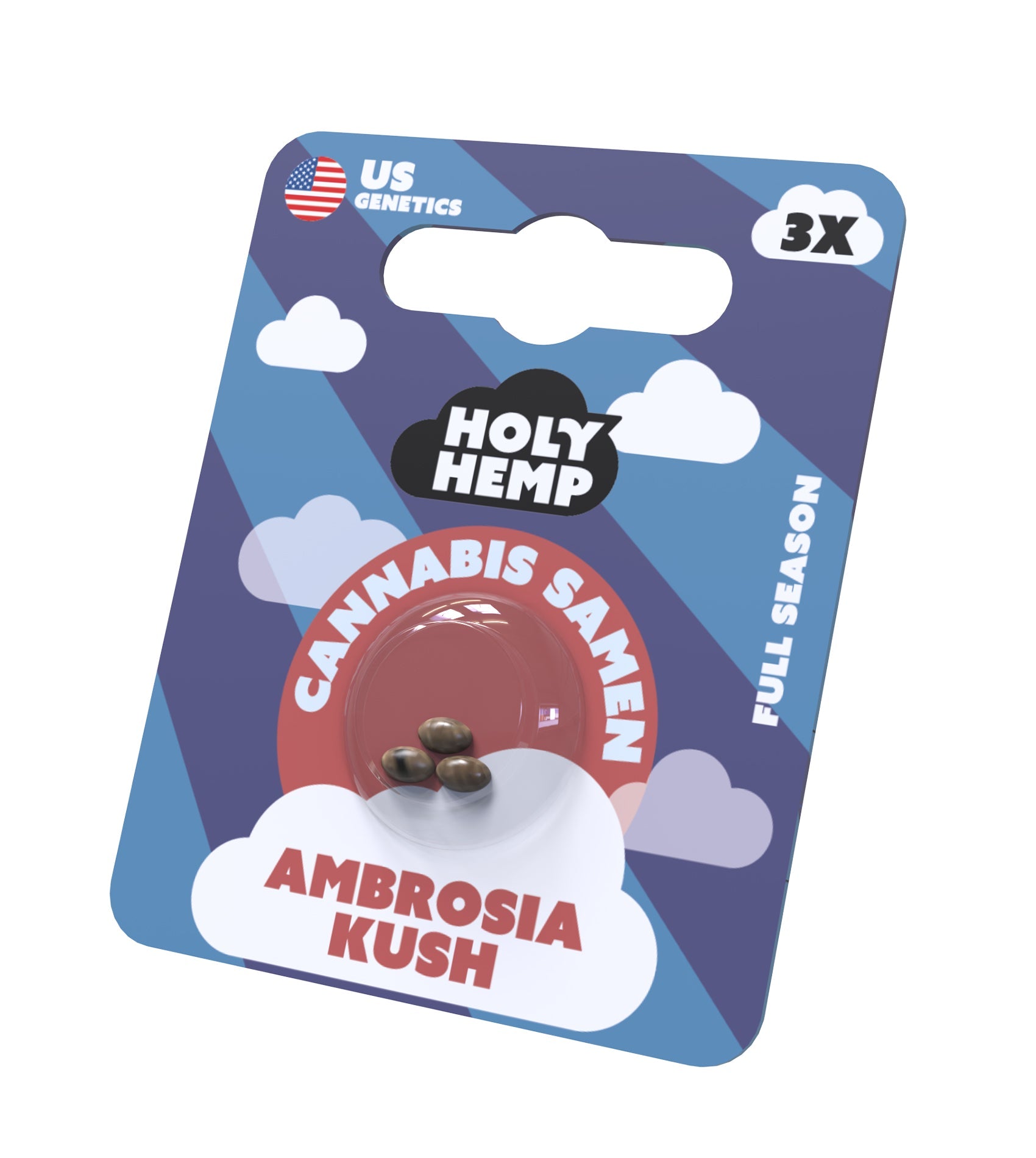 Holy Hemp Cannabissamen Ambrosia Kush US Cali Seeds