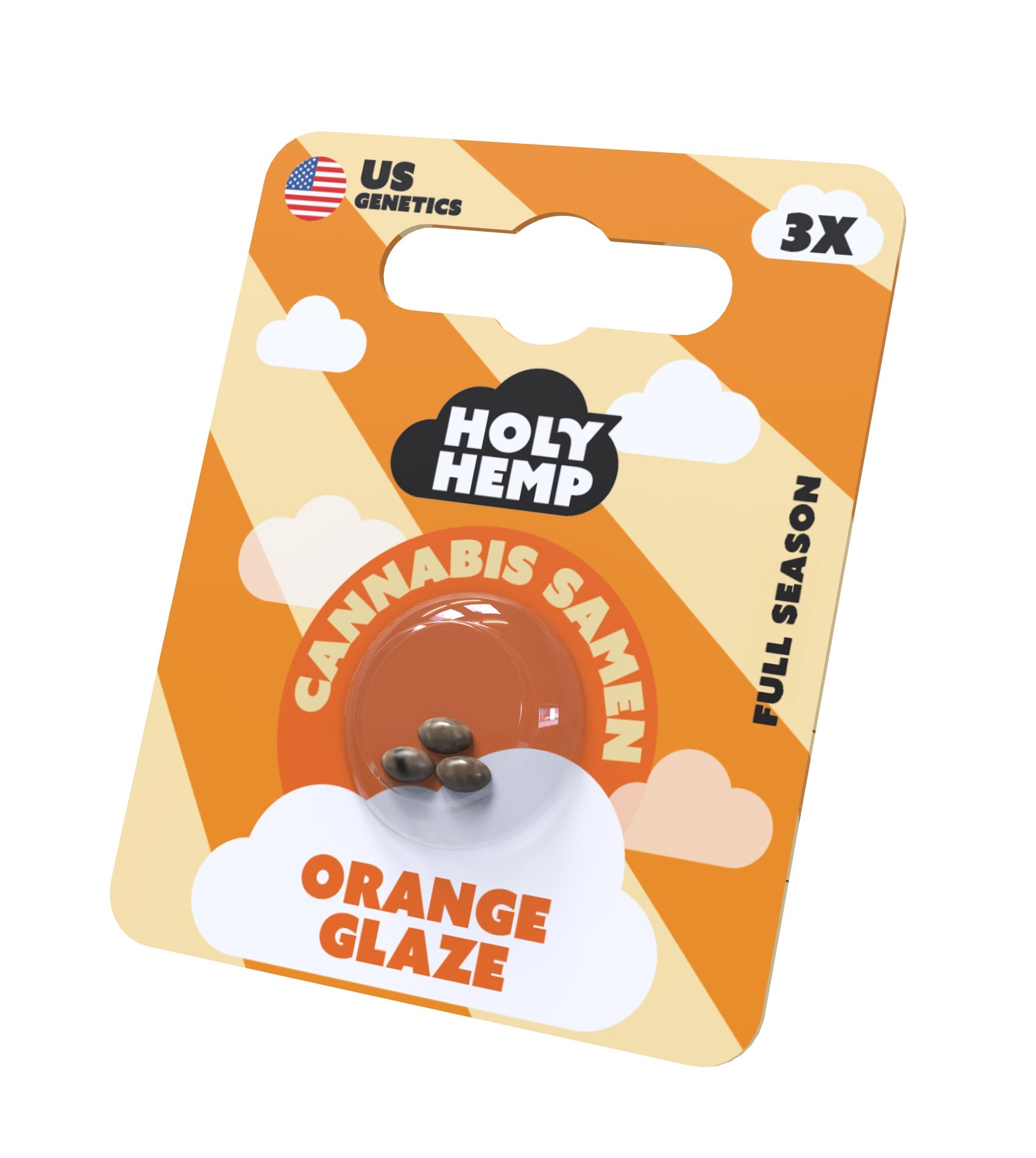 Holy Hemp Cannabissamen Orange Glaze US Cali Seeds