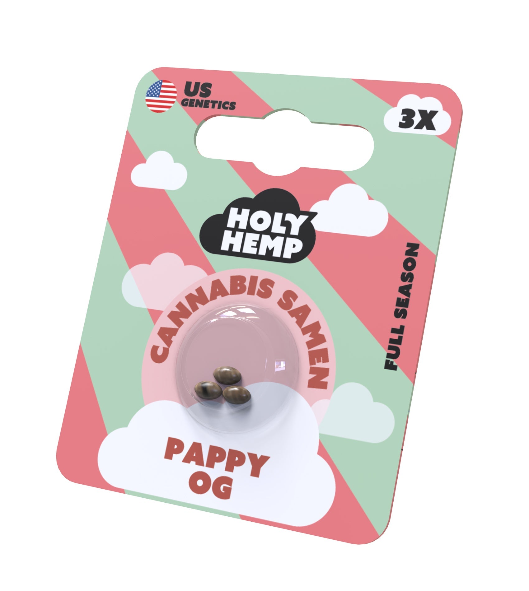 Holy Hemp Cannabissamen Pappy OG US Cali Seeds