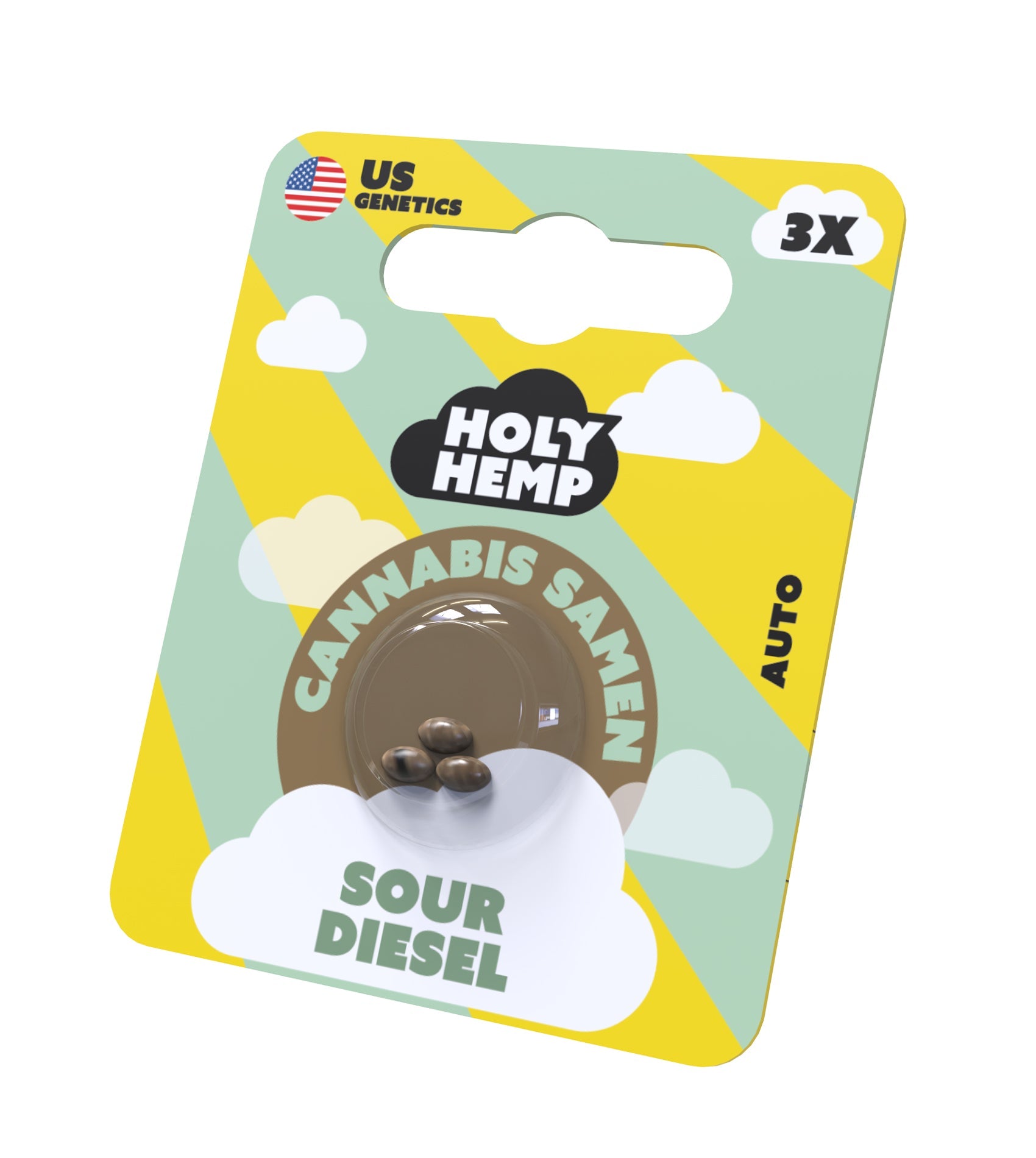 Holy Hemp Cannabissamen Sour Diesel US Cali Seeds