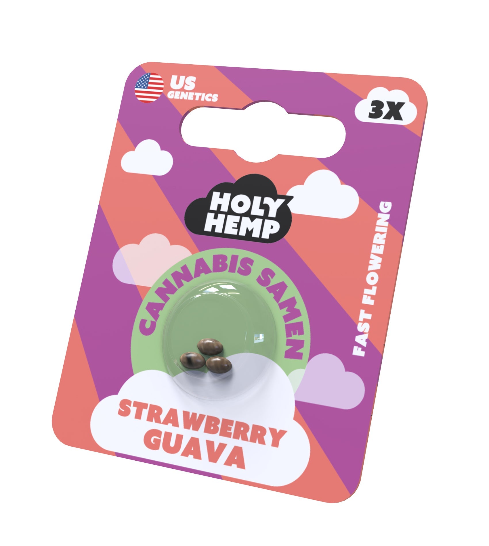 Holy Hemp Cannabissamen Strawberry Guava US Cali Seeds