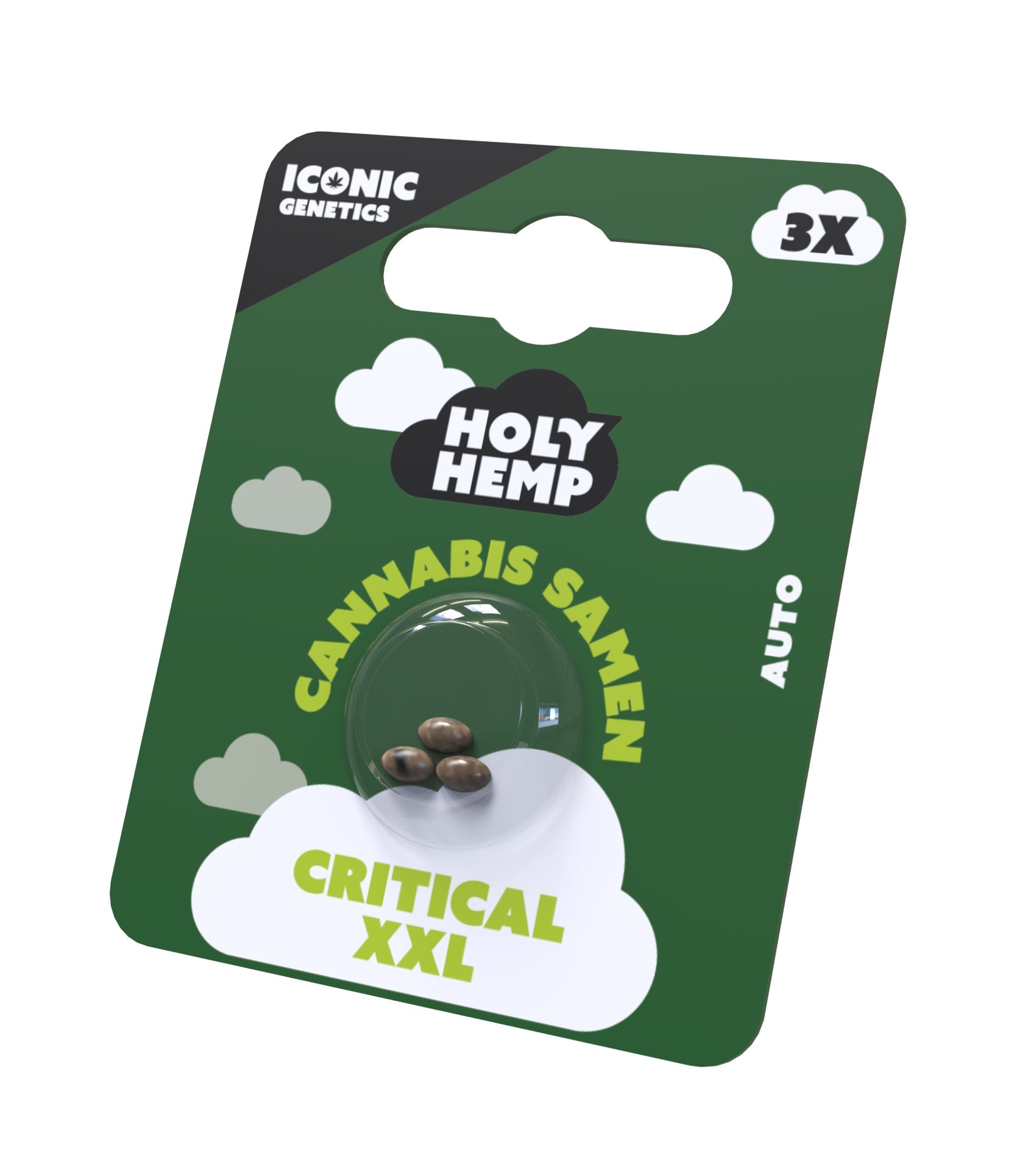 Critical XXL Cannabissamen - Iconic Seeds Holy Hemp