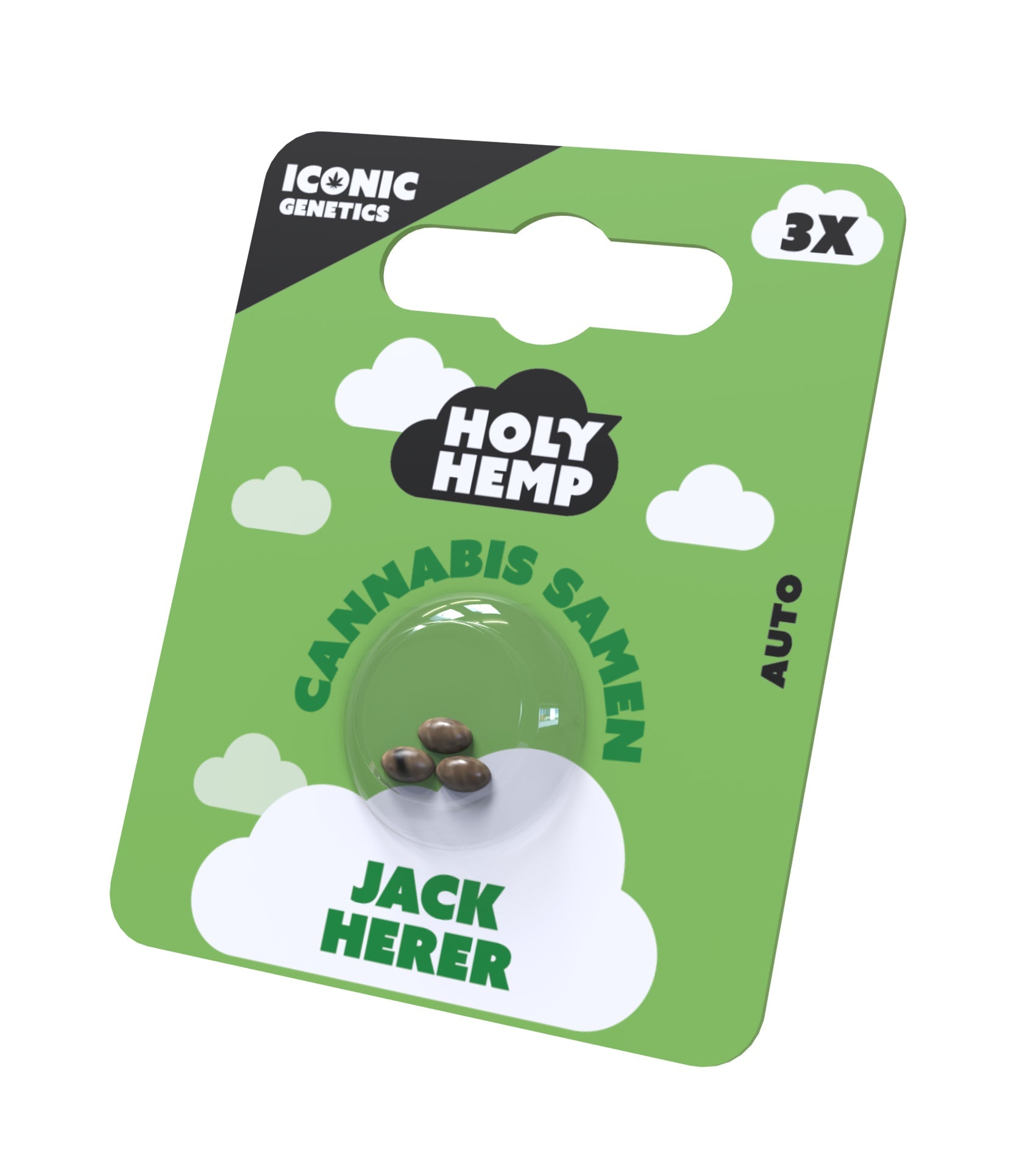 Jack Herer Cannabissamen - Iconic Seeds Holy Hemp