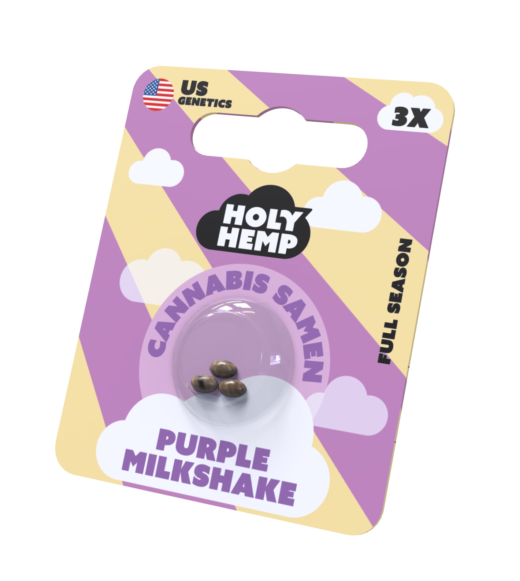 Cannabissamen Purple Milkshake Full Season Holy Hemp