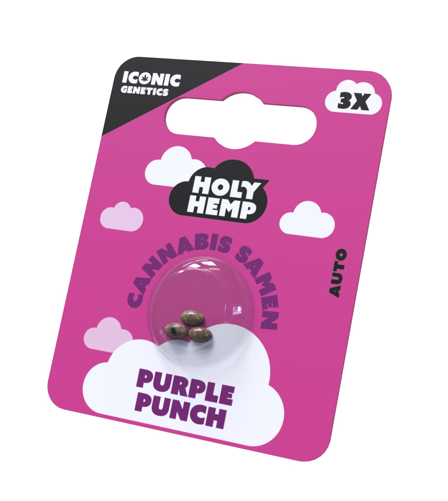 Purple Punch Cannabissamen - Iconic Seeds Holy Hemp