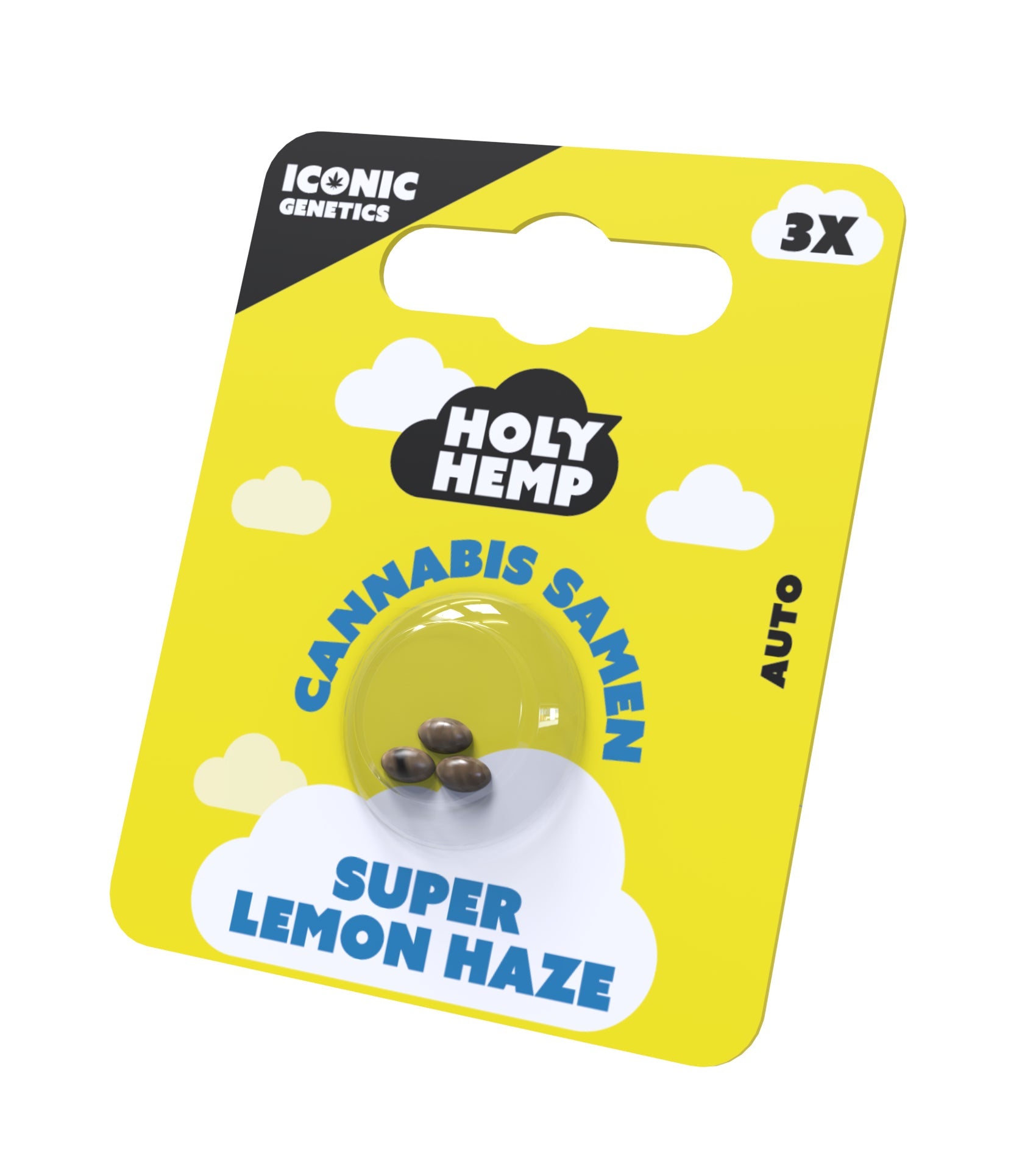 Super Lemon Haze Cannabissamen - Iconic Seeds Holy Hemp